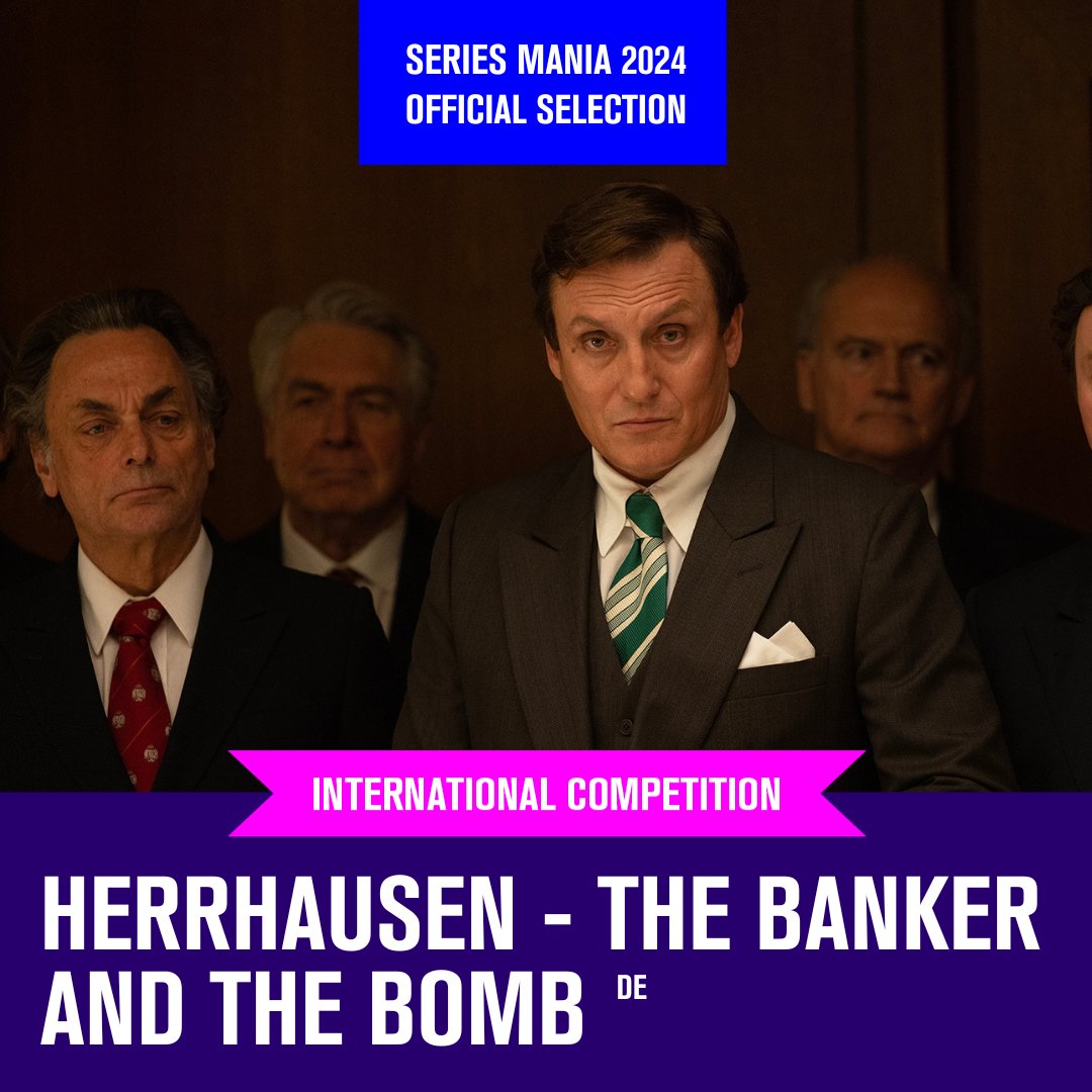 FestSeriesMania's tweet photo. ⸱ HERRHAUSEN – THE BANKER AND THE BOMB - Créée par Pia STRIETMANN

Avec @Olivermasuccit, Julia Koschitz, Sasha NATHAN, David Schütter, Ursula Strauss, August Zirner, Lisa Vicari, Thomas Loibl, Yousef Sweid et Dov Glickman.

ARD https://t.co/vuRMarkq1y