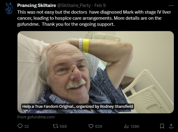 Squawq7500's tweet photo. the first and oldest furry sysable is dead :( https://t.co/N09T0dwF00