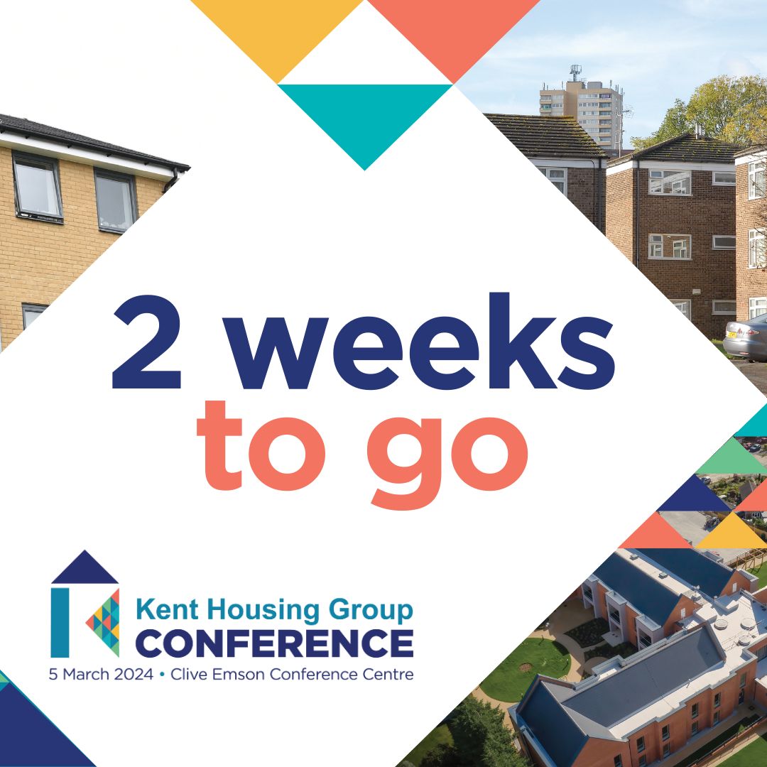 🏠✨ Two weeks to go until the Kent Housing Group Conference 2024! ✨🏠 🗓️ 5 March 📍 Clive Emson Conference Centre Don't miss your chance to be part of this vital conversation shaping the future of housing in Kent and beyond! Register now: ow.ly/3Igz50QBJZ1