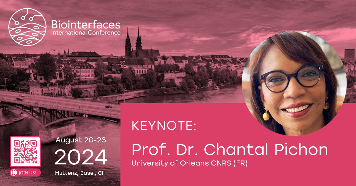 Biointerfaces International Conference 2024 (@bic2024) on Twitter photo How do #biointerfaces play a role in #mRNA vaccines and therapeutics?
Prof. Dr. <a href="/chantal_pichon/">Pichon Chantal</a> from <a href="/Univ_Orleans/">Université d'Orléans</a> will share the state-of-the-art in her #keynote talk at #BIC2024.
Early-bird registration and the #callforabstracts are open! biointerfaces.ch How do #biointerfaces play a role in #mRNA vaccines and therapeutics?
Prof. Dr. <a href="/chantal_pichon/">Pichon Chantal</a> from <a href="/Univ_Orleans/">Université d'Orléans</a> will share the state-of-the-art in her #keynote talk at #BIC2024.
Early-bird registration and the #callforabstracts are open! biointerfaces.ch