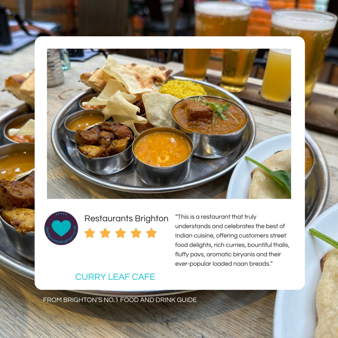 Happy diners have been visiting this delicious Indian restaurant in the Lanes for the last decade but what gives Curry Leaf Cafe the edge? 👇 @curryleafcaff restaurantsbrighton.co.uk/3-rules-why-cu… #indianfood #curryleafcafe #success #brighton