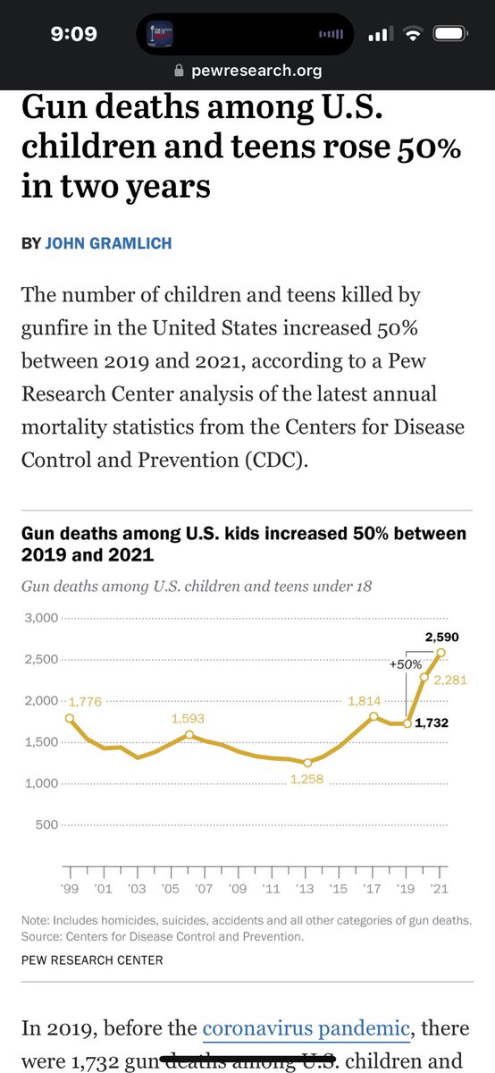 @NRA @FoxNews @EmmColt This is because of the @NRA