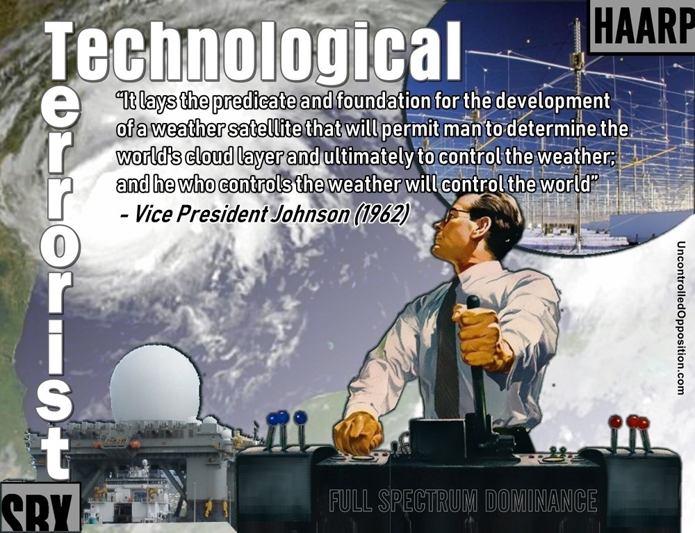 @tracybeanz Shall we consider #dreammanipulation via #RNM & #synthetictelepathy? Just as #weathermanipuation technologies are the elephant in the room on any climate change conversation. Are these weather-related catastrophes 'acts of God' or 'acts of man?'
#neuralink #hivemind #weatherwars