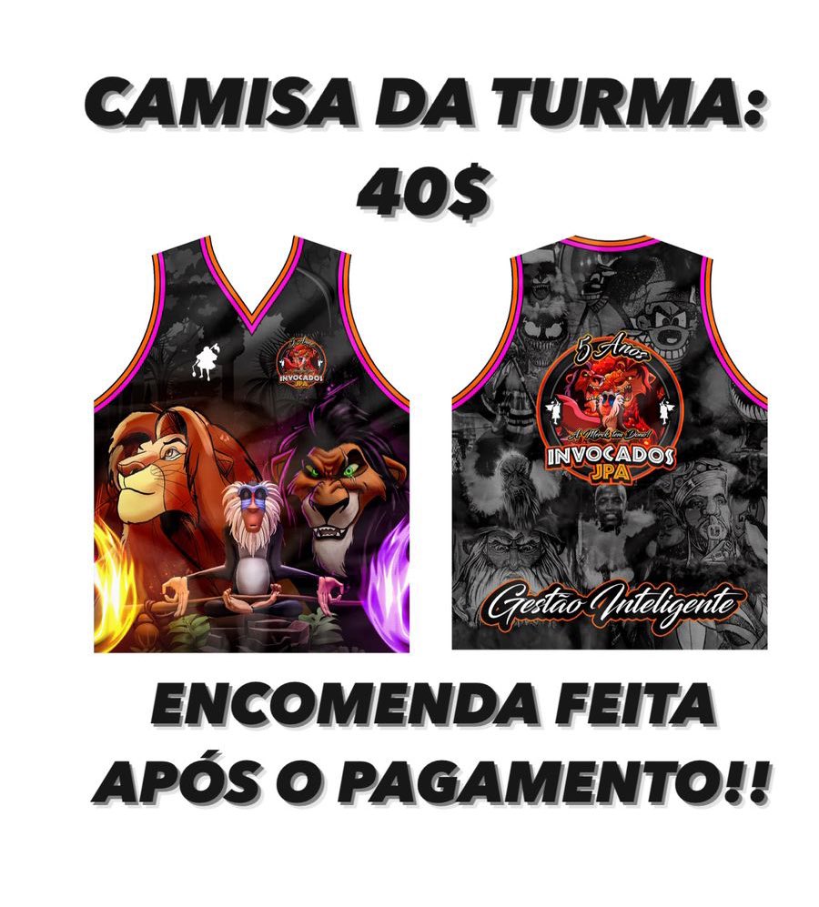 Primeira farda do ano tá na pista! 🦁
-
Data para encomenda até o dia 10/03/2024, só faremos a encomenda mediante ao pix completo feito! 🦁🙌🏼
- 
Entrar em contato via DM ou através do Wpp - wa.me/5521988767758?…