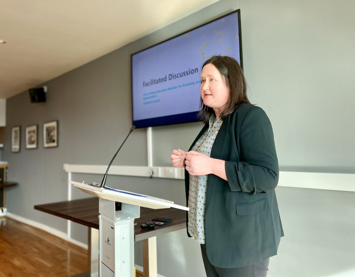 TomWRoss's tweet image. Excellent Trafford Partnership Event earlier where our focus was on skills, apprenticeships, technical education &amp;amp; employment in the Borough. Also good to remind parters about the @TraffordCouncil Apprenticeship Levy Gifting Fund 👷‍♀️👨‍🍳👩‍💻