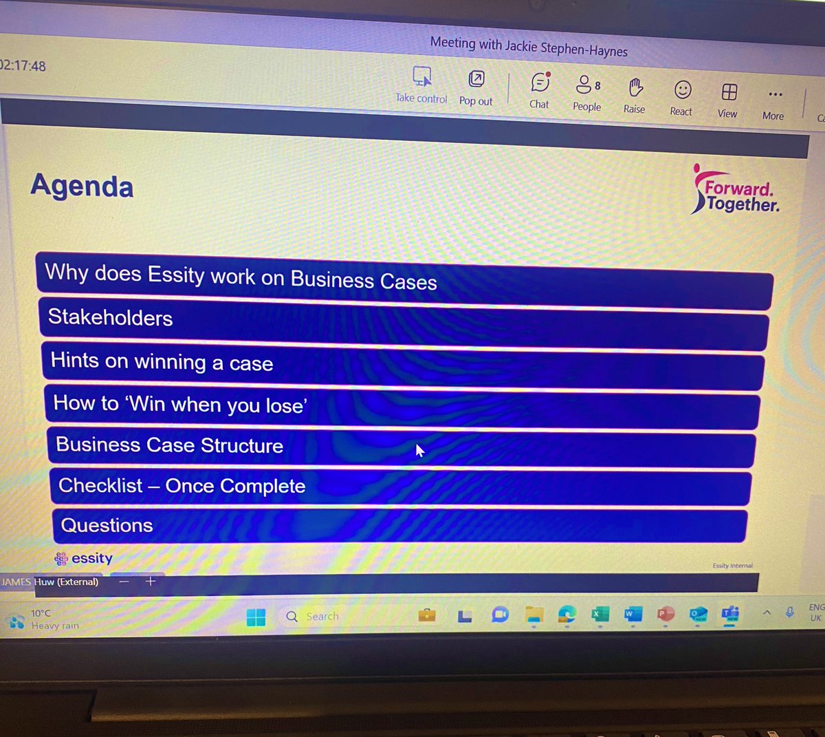 Excellent presentation on writing business cases by <a href="/HuwJames19/">Huw James</a> on our QI module today <a href="/MyBCU/">Birmingham City University</a> 👏🏼 ⭐️ thank you!
