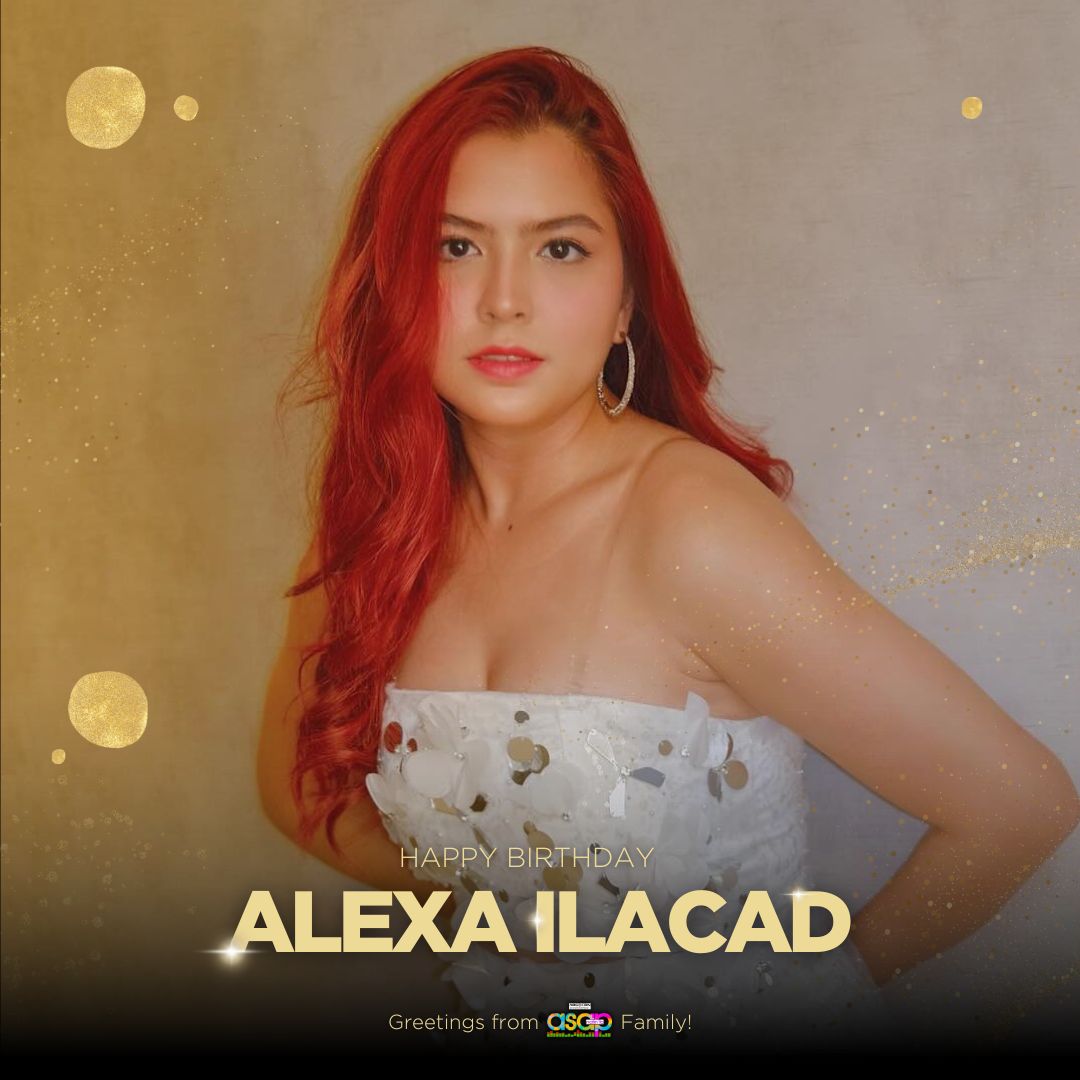 Happy Birthday ALEXA! May your day be filled with love, joy, and all the things that make you happy. Enjoy your day to the fullest! We love you, @alexailacad! 🥳🎂🎁