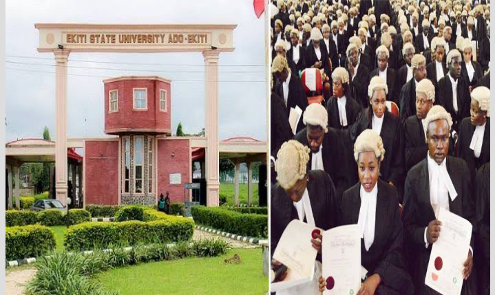 Five products from the Faculty of Law, Ekiti State University, Ado Ekiti have done the university proud again, following their excellent performance at the Nigerian Law School. @NTANewsNow @ekitistategov @Ekitiupdate @OfficialEKSU @biodunaoyebanji