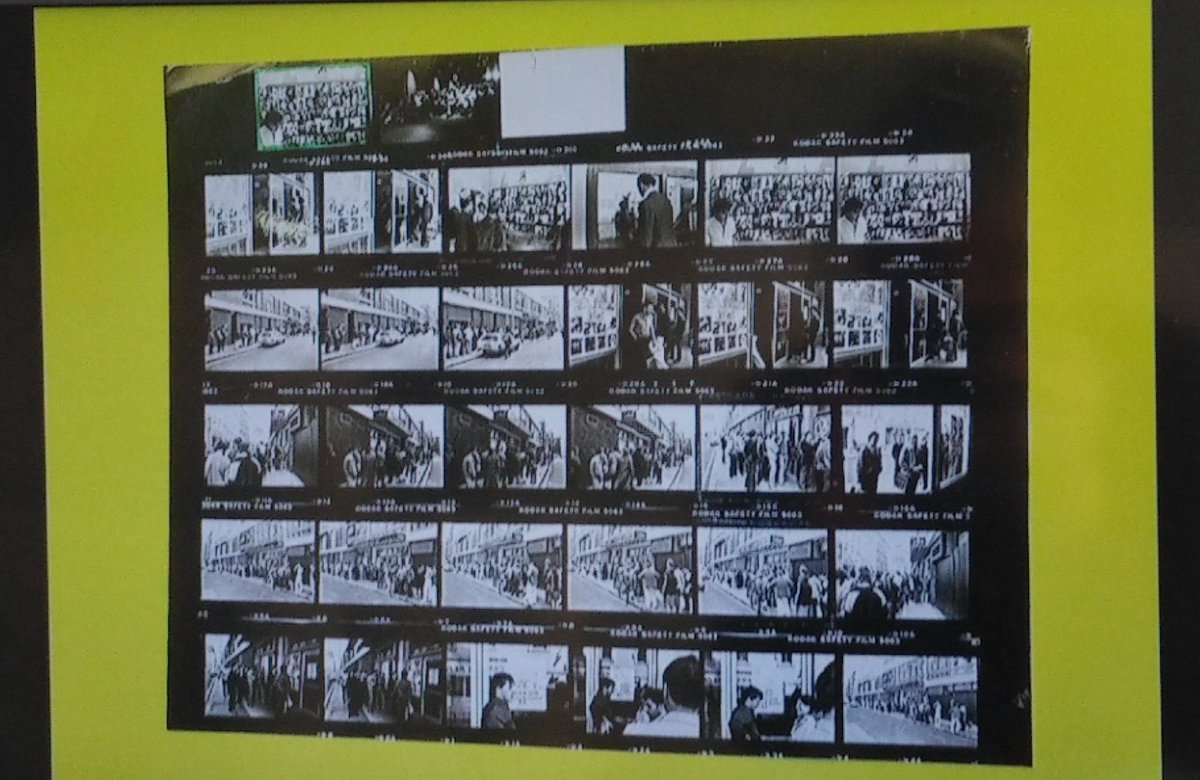 Contact sheet of photos from WTVA (Wider TV Access) screening of THE AVENGERS episodes at Scala Cinema introduced by #BrianClemens . Part of the special features from @BFI bluray documentary SCALA!!!