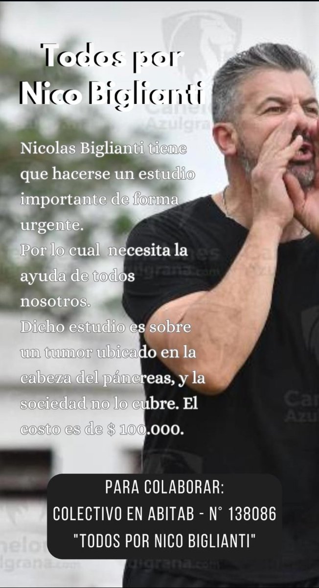 sebavillan28's tweet photo. Estamos con vos Nico! 💪 https://t.co/F4fR2HWKLg