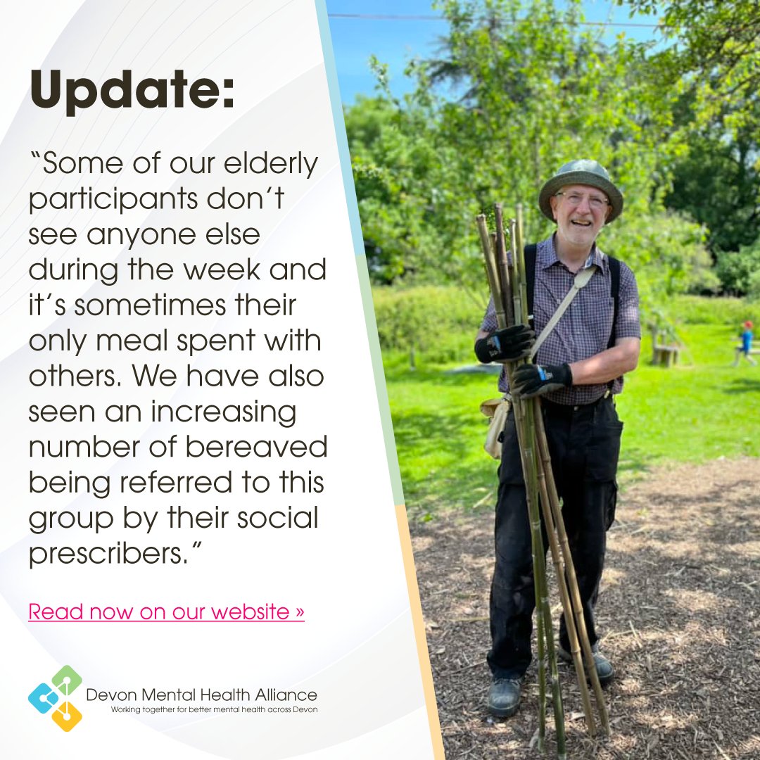 We've got another Innovation Fund update for you today, as Veronica from Orchard Forest School shares an insight into the impact of their over-50s and intergenerational groups on people's mental health and wellbeing.

Read the update now: loom.ly/lPzw1-g
