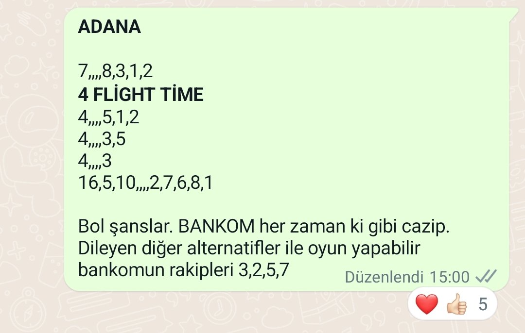 Adana sablonumuz tam isabet 🎯💯 daha buyuklerinin başlangıcı olsun. Grubumuza hayırlı olsun. Gruba katılmak için <a href="/senolozgenc/">KRALIN BANKOSU</a> dm...