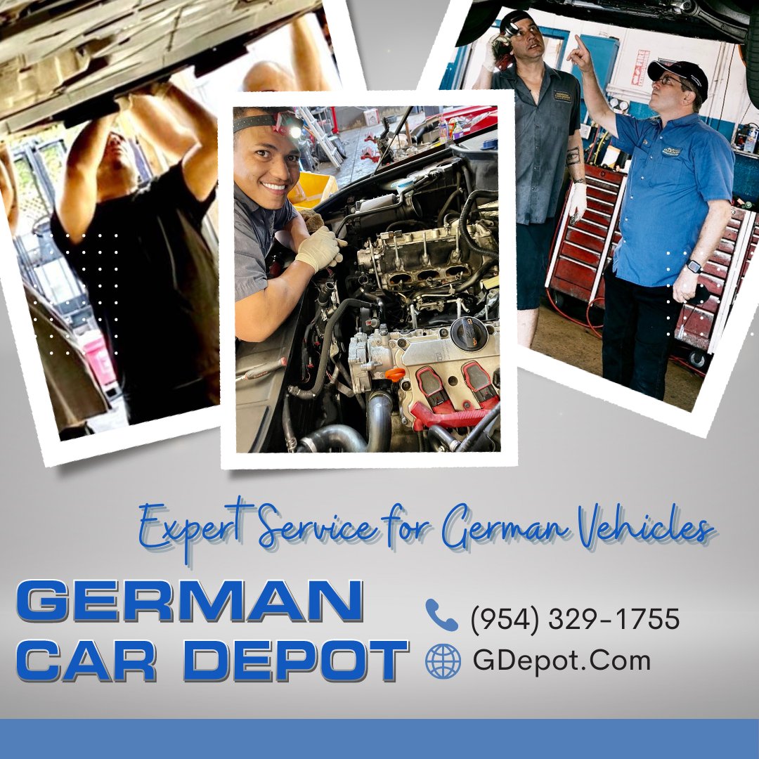 We are an independent automotive repair shop offering service and repairs exclusively for Volkswagen, Audi, Mercedes-Benz, BMW, Mini Cooper, and Porsche vehicles. (954) 329-1755 GDepot.Com #MercedesBenzrepair #Bestvwrepair #expertminiservice #expertporscheservice