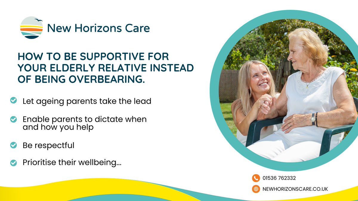 Ageing parents often need assistance with everyday tasks: preparing meals, managing medications and making health care decisions. 

Many adult children approach caring for their elderly relative in a way that is perceived as overbearing instead of supportive.