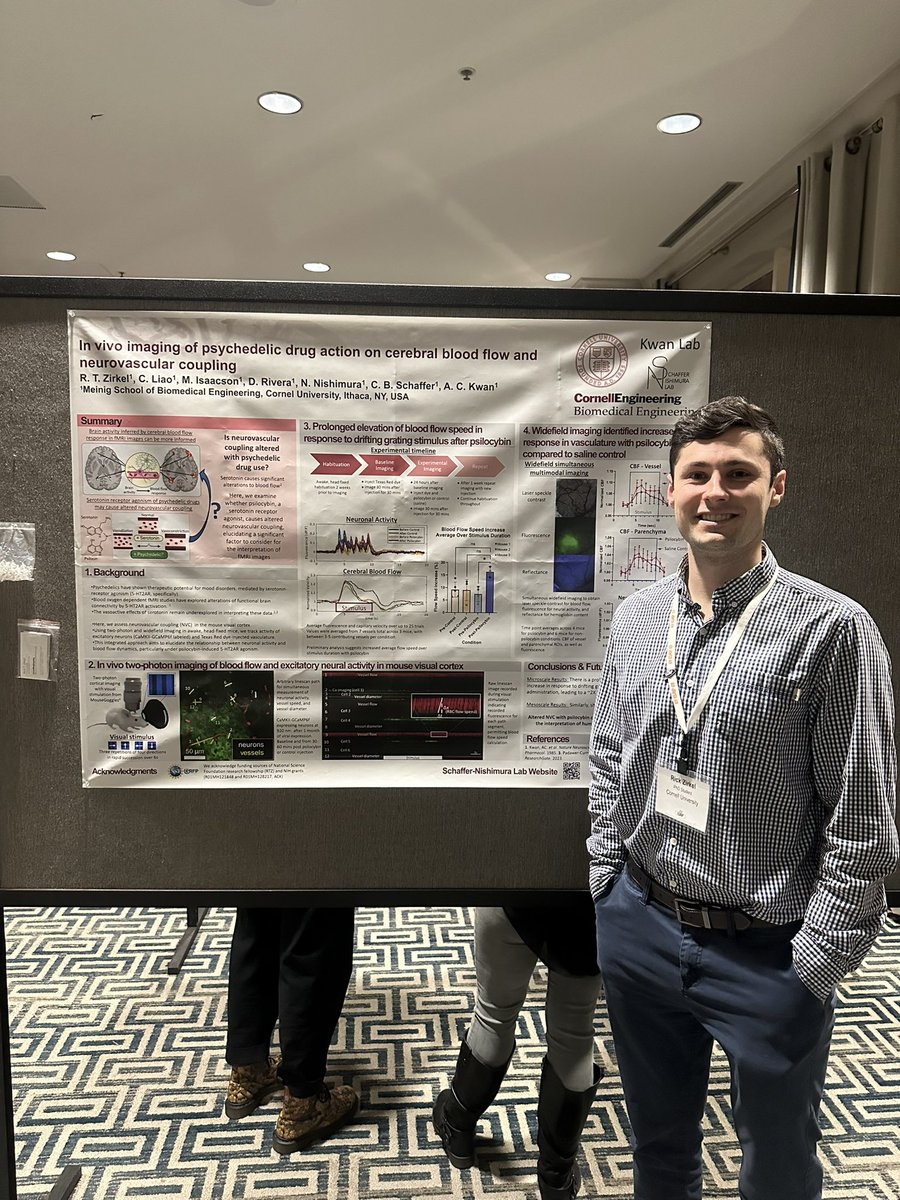 Had a great time presenting at my first psychedelic research conference and learning about a lot of exciting research, and meeting the great people who do it! #ISRP2024