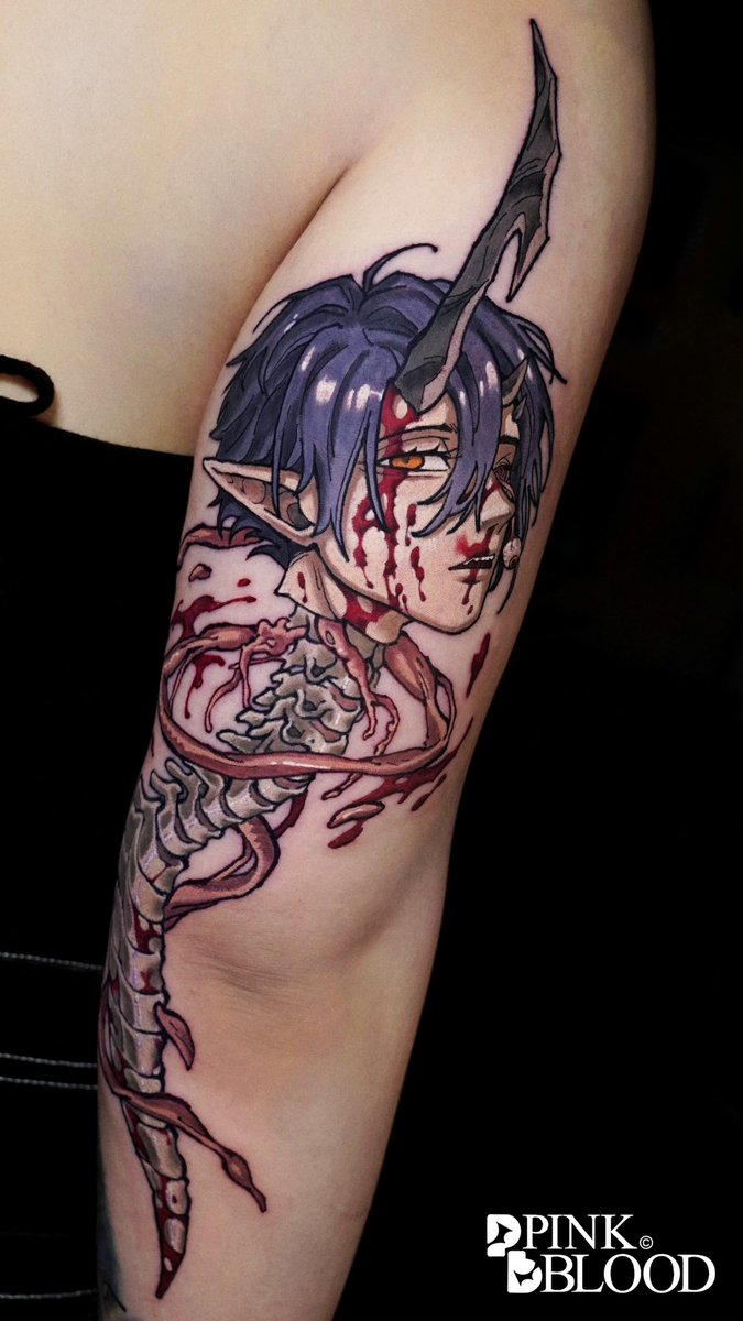 cccccdddd_'s tweet image. 炎客

#タトゥー #刺青 #tattoo #サキュバス #上海纹身