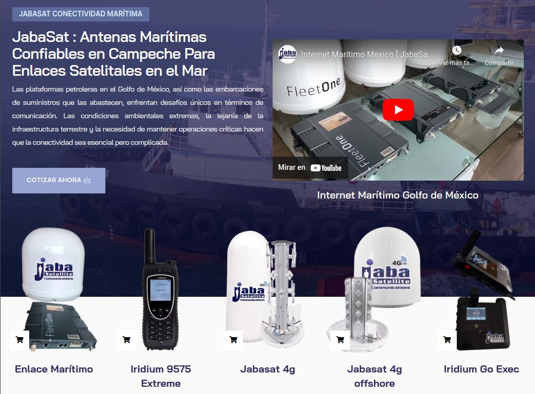 JabaSat Terminales Portatiles » JabaSat : Internet Satelital Mexico