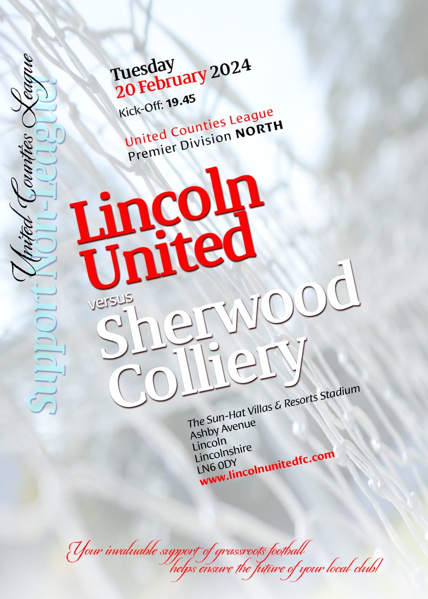 thejakewhiteley's tweet image. There's a cracking #StepFive @utdcos #PremNorth encounter tonight at #AshbyAvenue, where @LincolnUnited  welcome @SCFC_08 - be sure to check the host club's social-media/website for very latest news re Admission Fees, KO, etc!...