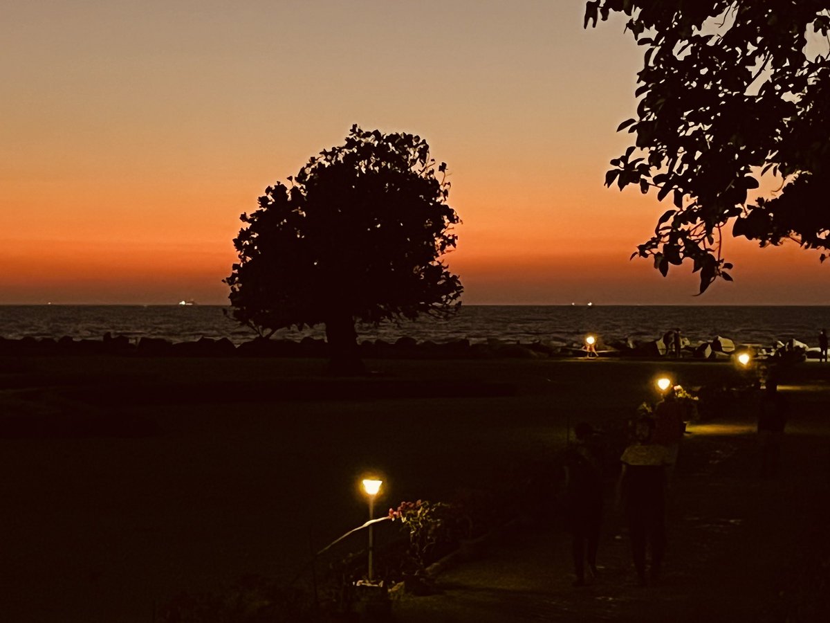 A beautiful evening at TIFR