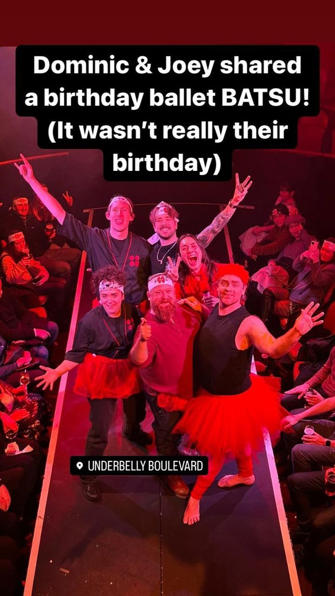 No matter what you're celebrating, BATSU! is the best place to be if you want to make the best memories (and the best dance moves 🩰)

#BATSULondon #London #Comedy #LondonComedy #LondonShow #LondonTheatre #UK #UKComedian #BATSU
