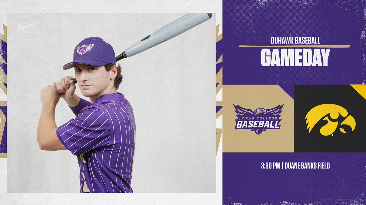 Baseball is 𝘽𝘼𝘾𝙆!

🆚» University of Iowa (Exhibition)
🏟️» Duane Banks Field
📍» Iowa City, Iowa
📊» bit.ly/42Opm8U
📺» bit.ly/48mvsi7 (B1G+)
📻» bit.ly/42NPgtz (Hawkeye Radio Network)

#GoDuhawks