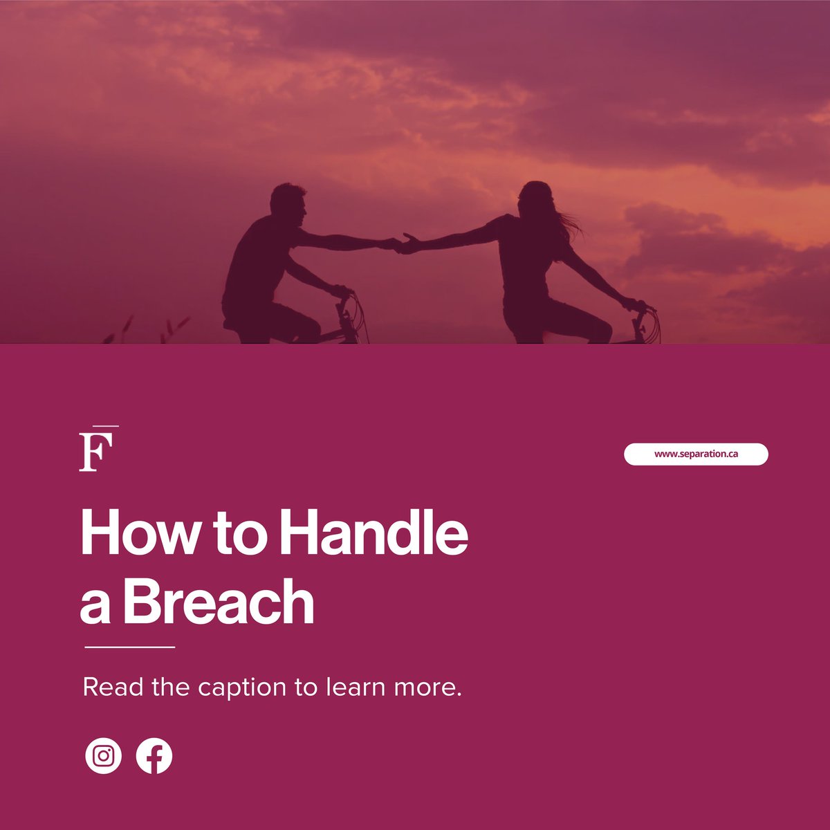 Breaches of Separation Agreements continue to occur as a result of changing circumstances and plans. It is especially common as children grow older, as the clauses no longer apply to the situation. The best way to mediate conflict is to describe a procedure following a breach.