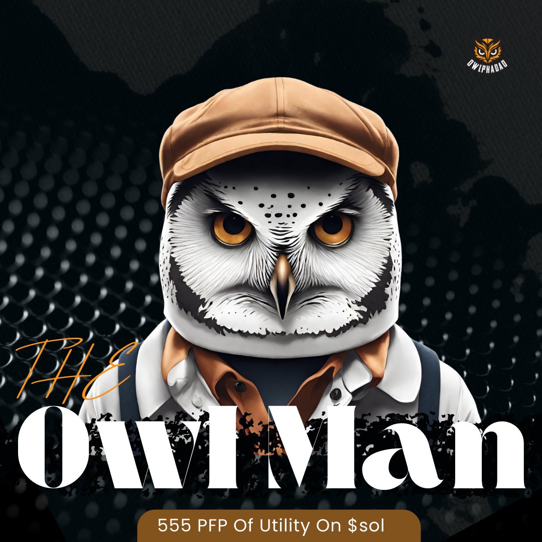 🦉 Unveiling 'The Owl Man' collection! 🌐 A symbol of unity, urging all to join hands for collective growth. Diverse traits, each contribution unique, forming a vital part of our community. 💙
Mint info: pitch.com/v/owlphadao-pi…

#OwlManCollection #Unity #CommunityGrowth 🚀 #Web3