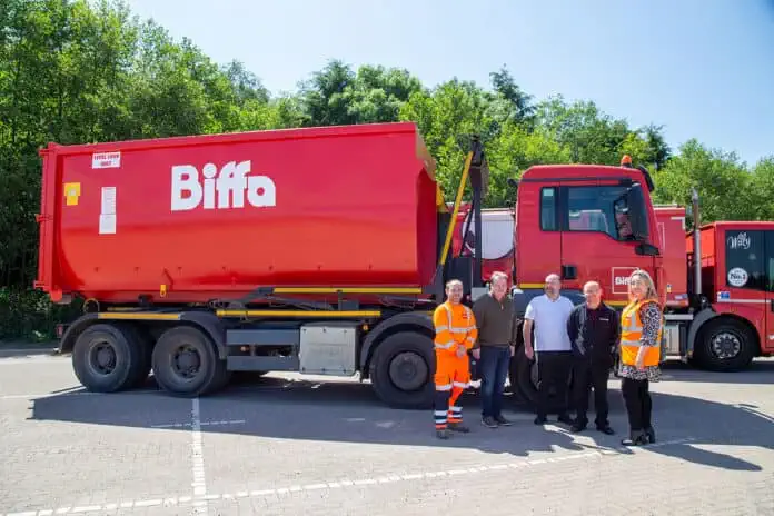 Excited to celebrate our ongoing partnership with NEC Group in their sustainability journey! Our new Coventry site is now the main hub for the NEC's waste, expected to save 26,255 miles of travel in 2024 – that's 274 tonnes of carbon! Read more here: bit.ly/3T4gybL