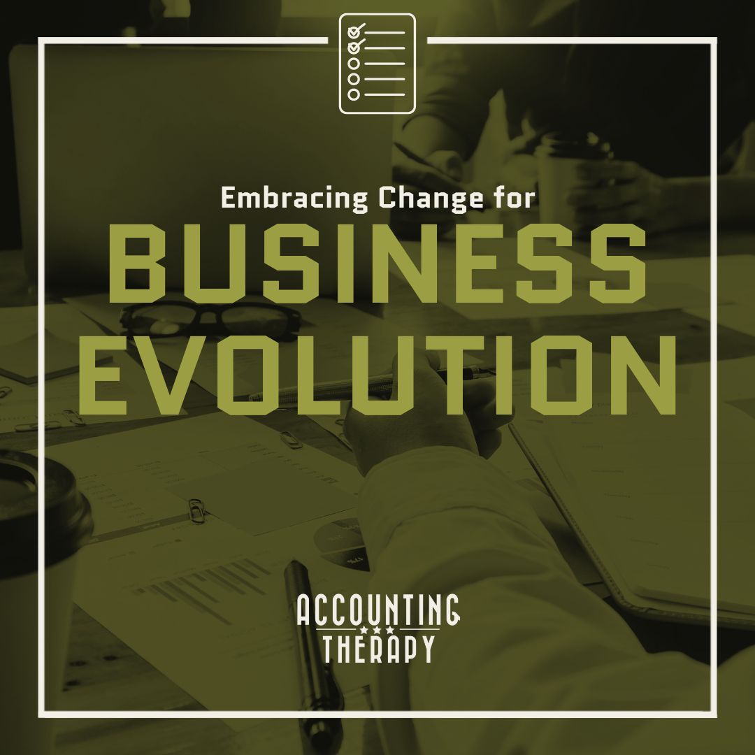 Change is the only constant in business. Our latest blog post shares how embracing change has transformed our services, team, and client relationships.
Get insights on adapting to change for business growth.
 🔗 bit.ly/3TUJsvN
 #AccountingTherapy #BusinessProcess