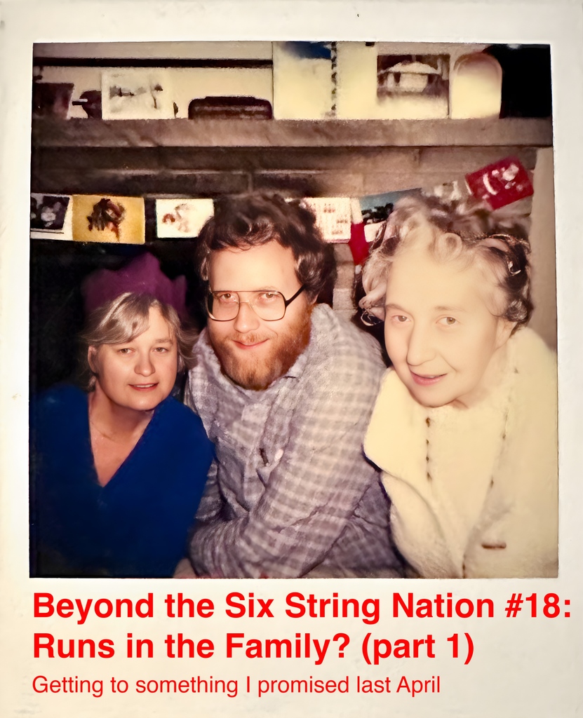 On the occasion of what would have been dad's 93rd birthday, I reflect on a late realization that a life-changing moment for dad at the age of 45 or 46 was eerily similar to what happened to me at the CBC when I was the same age.
open.substack.com/pub/sixstringn…