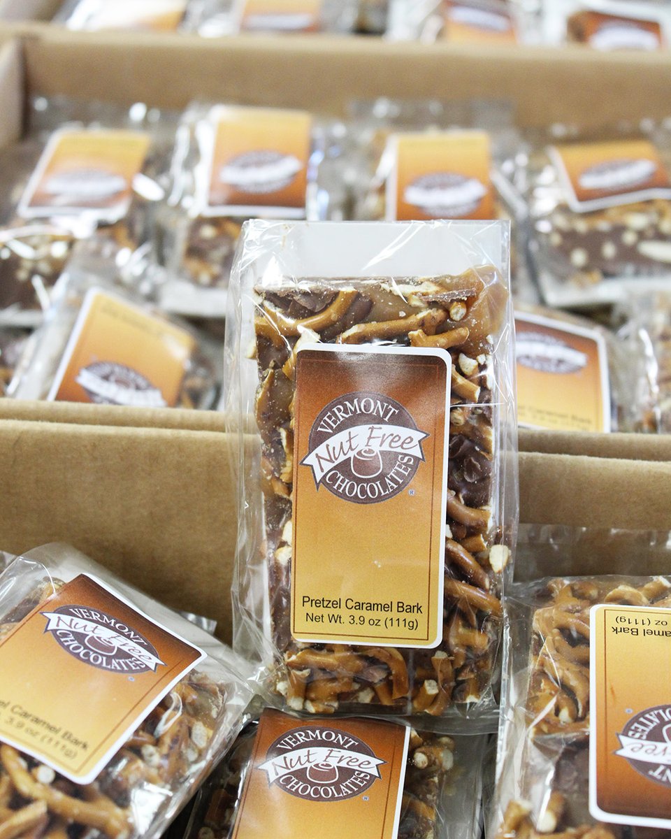 Our customers give our Pretzel Caramel Bark 5-star reviews! Leaving comments like, 'This is the absolute best. I give it as a gift sometimes—often to those without nut allergies too.' and 'This is a favorite in our house! Yum!' Try it for yourself. Shop: ow.ly/QHnY50M2fuJ