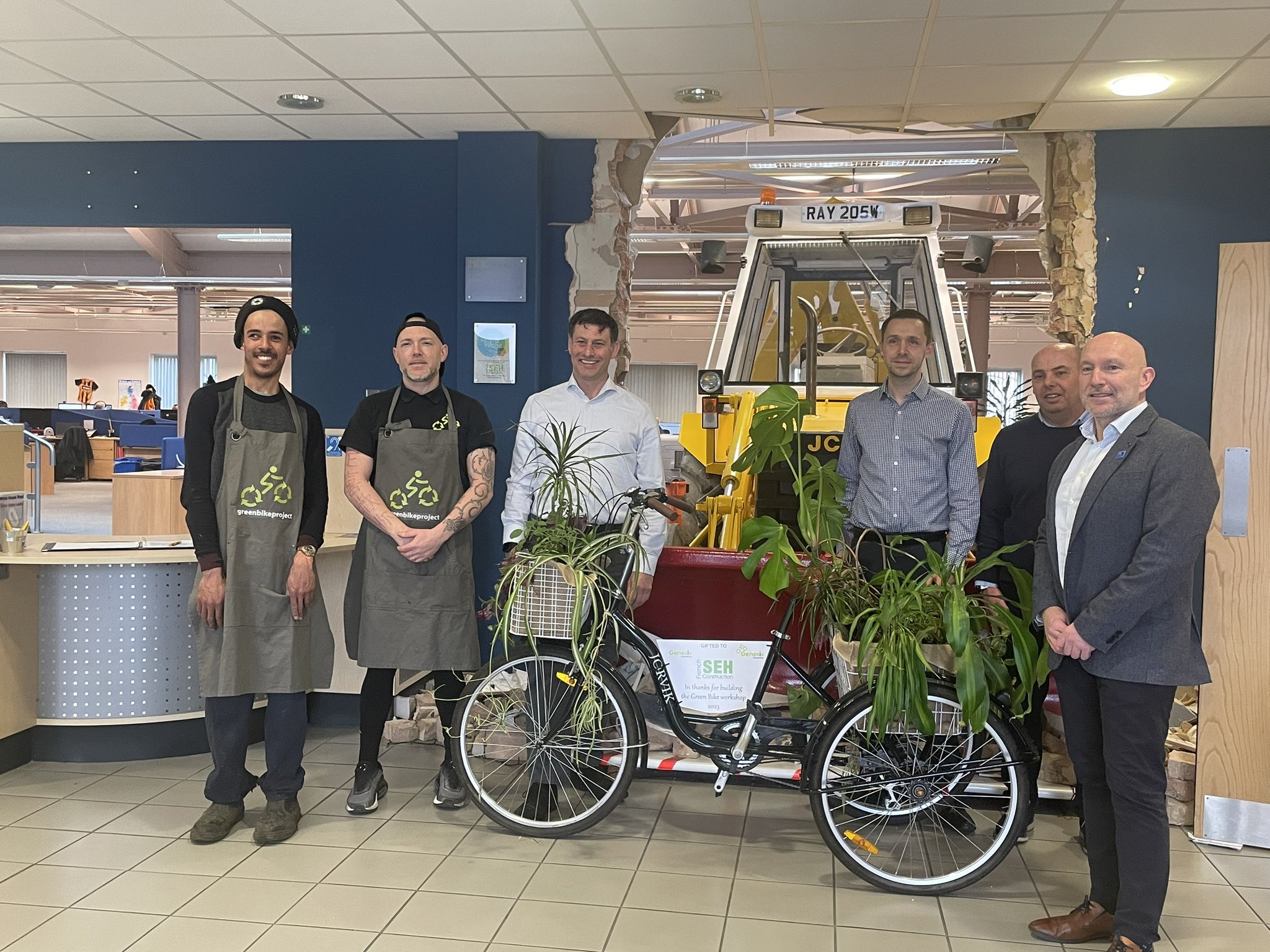 Green bike project sale