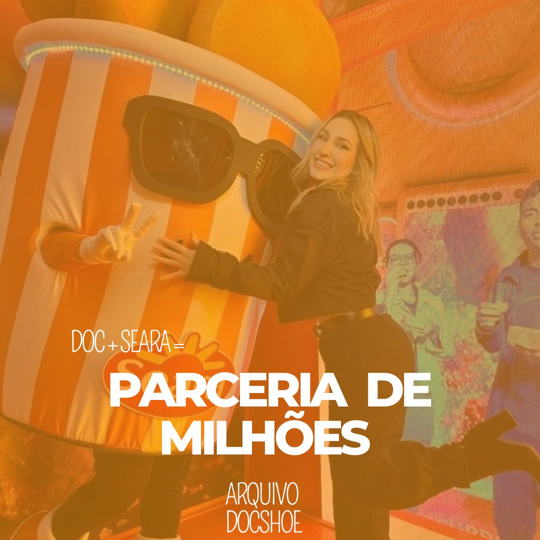 arquivodocshoe's tweet photo. DOC + SEARA = parceria de milhões. 

#SearaNoBBB24 
#DocSeara https://t.co/3yYIsCzdIJ