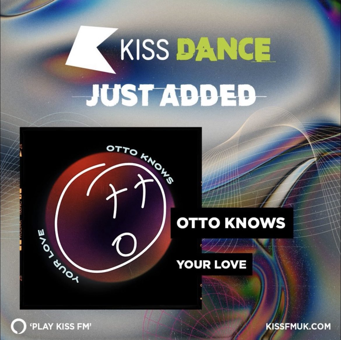 ‘Your Love’ from @OttoKnows now features on the KISS Dance @KissFMUK playlist 🎉 . . @TML_musiclabel . . #whoapromo #whoapromohotrelease #whoapromoradiosupport #kissdance #ottoknows #tomorrowlandmusic