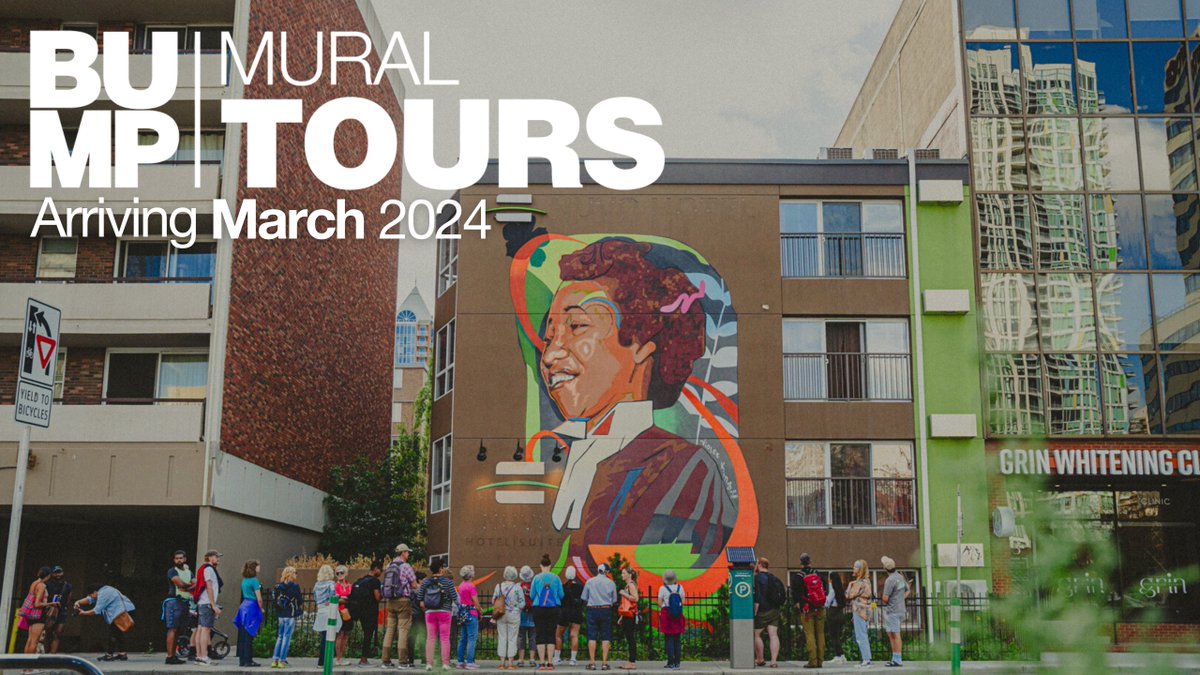 yycbump's tweet photo. Planning a trip to Calgary or looking to rediscover the city? BUMP is launching our official mural tour program! Operated by BUMP Festival with insight from the artists who created these incredible murals throughout our city! Sign up today at https://t.co/Y04CMrT5CY https://t.co/KM33IjYw5J