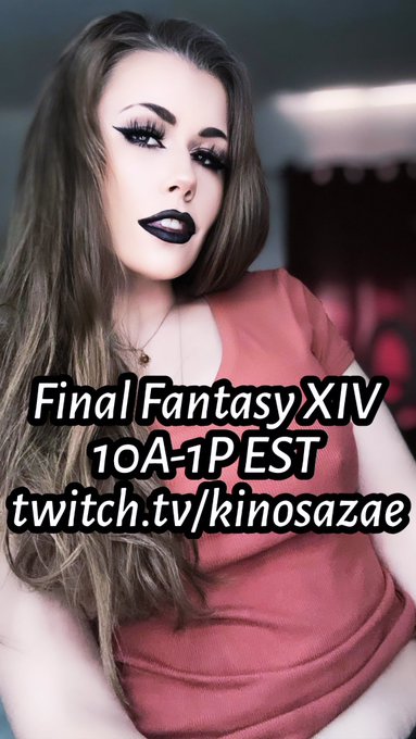 First stream since new titties! Come show some support https://t.co/zF64h1CjTQ<a href="/tag/ffxiv"class="tags"><span>#ffxiv</span></a>