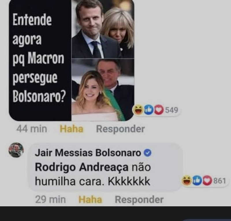 Lula: acusa genocidas da extrema direita israelense de serem genocidas, e gera um debate internacional
Bolsonaro: