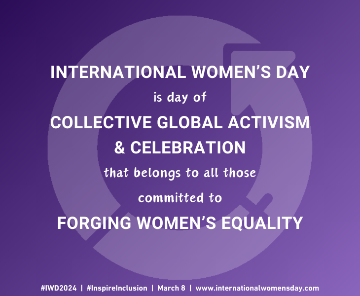 womensday's tweet photo. Everyone everywhere can get involved with #InternationalWomensDay. Download a #FREE #IWDtoolkit for helpful ideas &amp; planning resources for #IWD2024 activity &amp; events➡https://t.co/qjeep6Jwfr #InspireInclusion among your community on #March8 to help forge a better world🌎for women https://t.co/OqbNsKBu60
