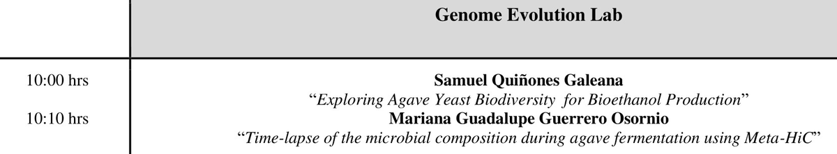 LIIGH_UNAM's tweet photo. Estamos a minutos de iniciar el segundo día de #LIIGH24 con el trabajo del laboratorio de @LuciaMoralesR @LIIGH_UNAM estudiando levadura (#yeast) como modelo de la evolución a nivel de genoma
@UNAM_MX @UNAM_Juriquilla https://t.co/6DW5NvdJMF