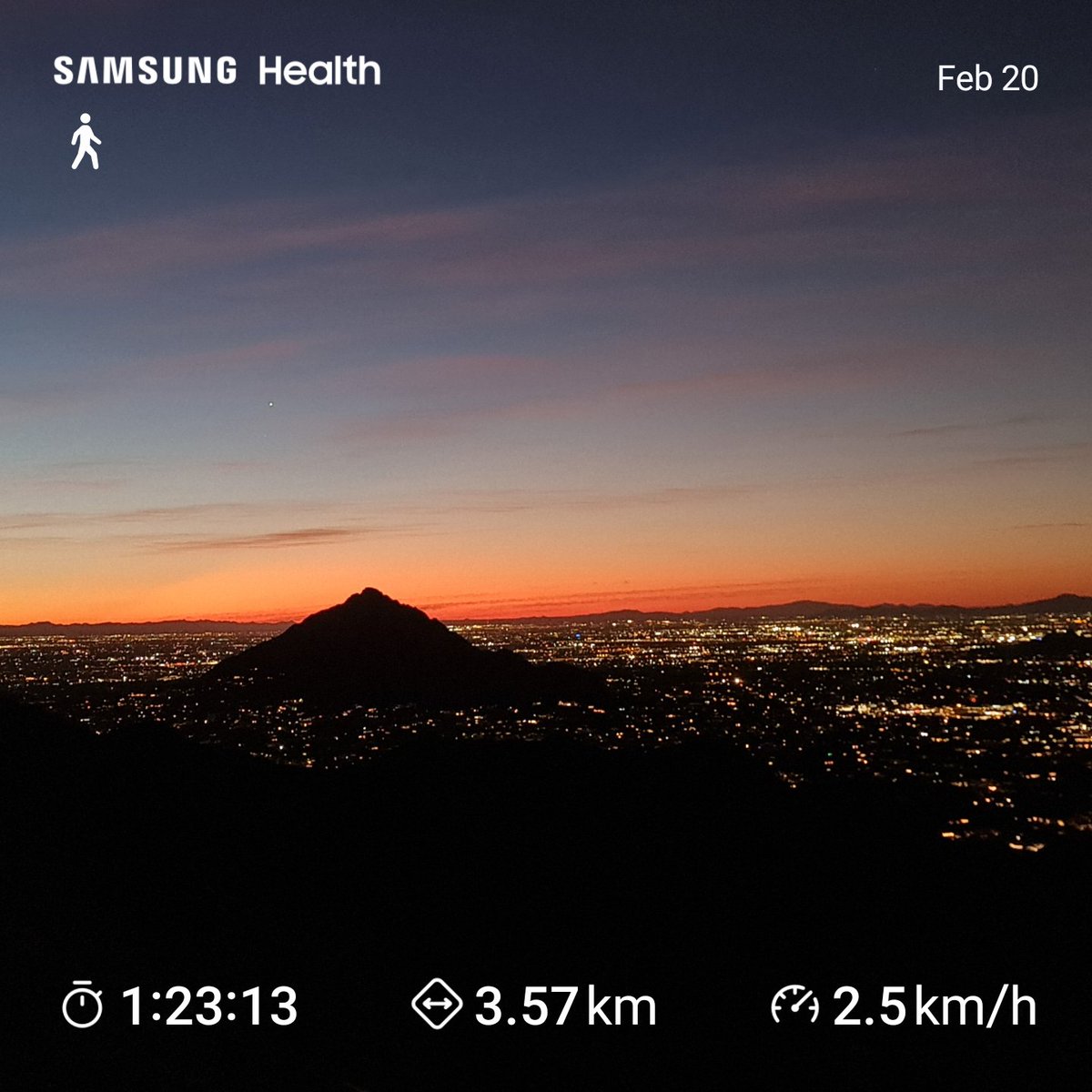 Today was senderism. I hope you all have a great day!!! #WLPC