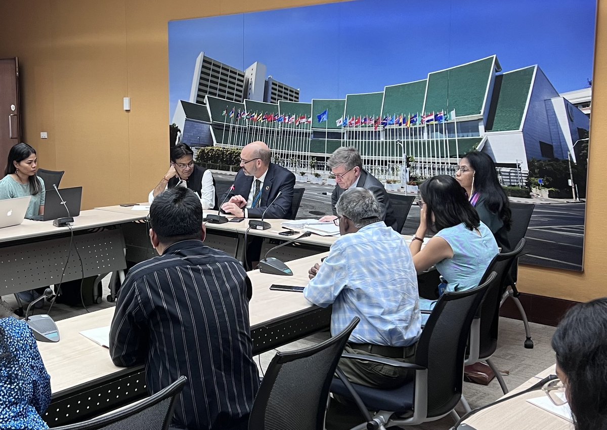 Engaging dialogue with inspiring representatives of the Asia Pacific Regional CSO Engagement Mechanism on the #SummitoftheFuture at #APFSD in Bangkok