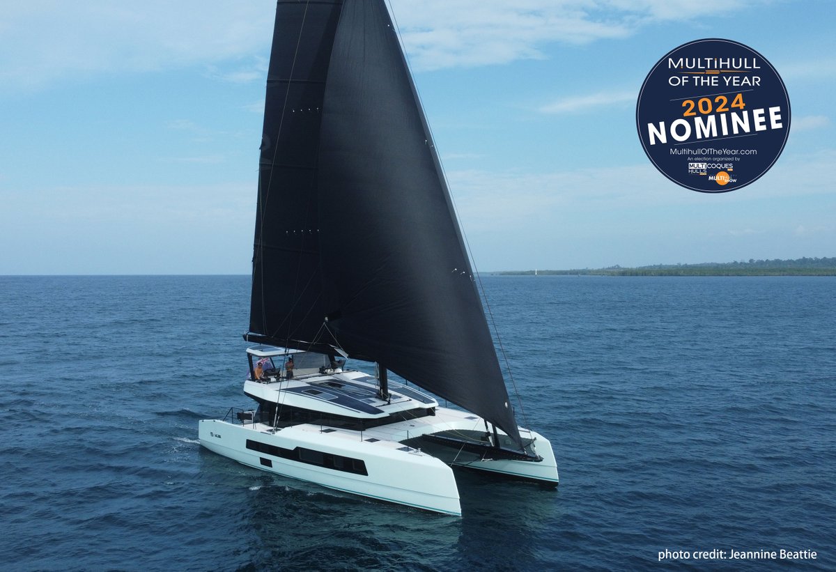 MC55 nominated for 2024 Multihull of the Year by @MultihullsWorld!
Benefit from our race boat building pedigree, the MC55 is designed with performance cruiser in mind. 
Support us by voting here in the 'sailperformance' category:
multihulls-world.com/110/the-multih…