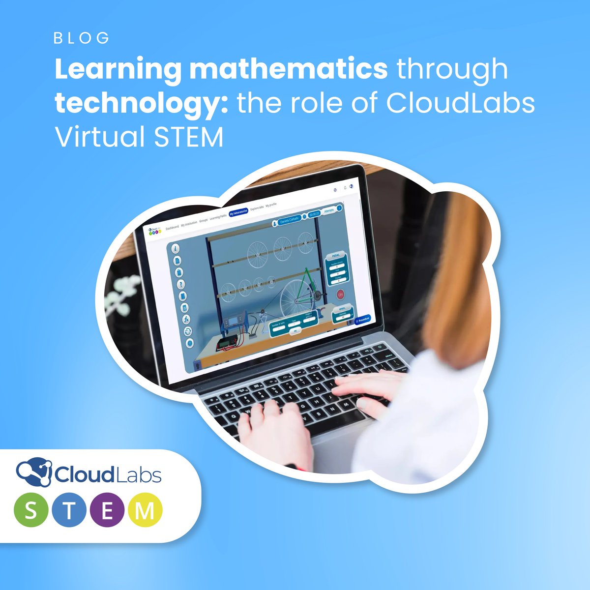 CloudLabs_co's tweet photo. 🧠 How can technology help students learn mathematics?

CloudLabs simulations make learning interactive and fun, helping students strengthen different concepts.

Explore more: https://t.co/16kO9ccsMA

#STEMeducation #Students #VirtualSTEM https://t.co/KBKd4UKUNN