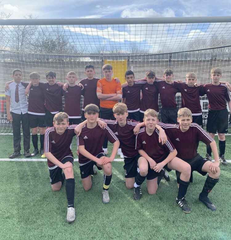 Year 8 @PrestatynHigh bow out of the @WelshSchoolsFA Cup at the 1/4 final stage. 1-1 at full time, losing 5-3 on penalties. Congratulations to @RhosnesniHigh and good luck in the next round ⚽️