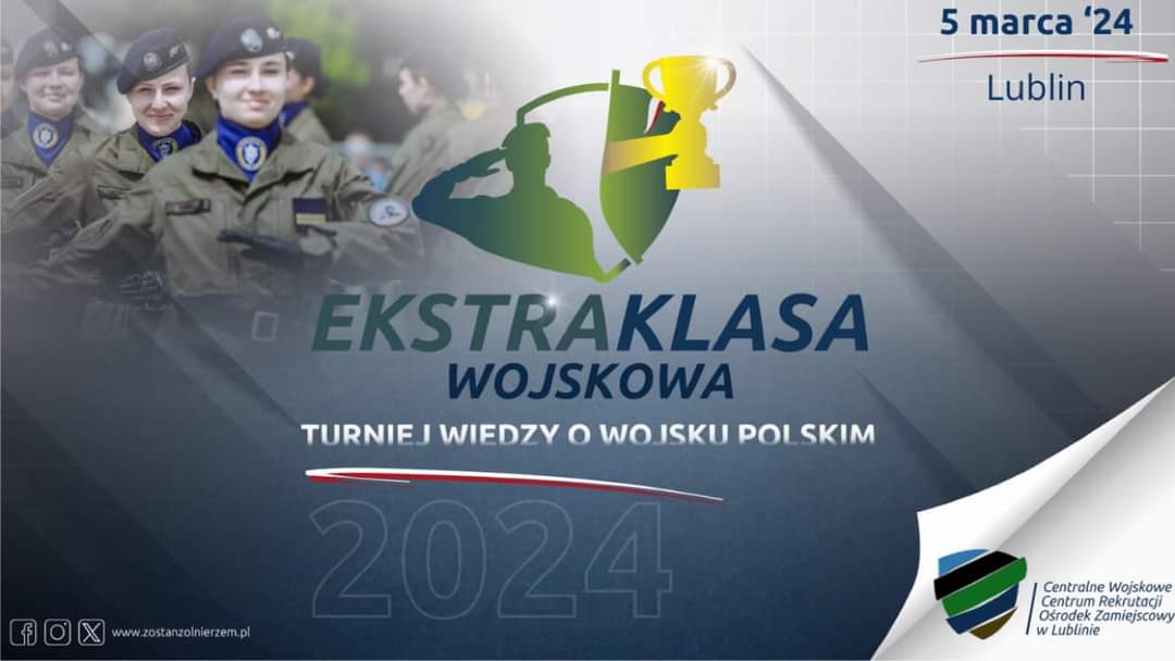 JerzyFlis's tweet photo. 5️⃣ marca 2024 roku ruszy wojewódzka #EkstraklasaWojskowa❗️
czyli Turniej Wiedzy o #WojskoPolskie 🇵🇱
Do udziału zgłosiło się 1️⃣4️⃣ drużyn ze szkół realizujących programy edukacyjne #MON, #OPW #CyberMil z klasą
🏆Zwycięska drużyna weźmie udział w etapie ogólnopolskim🇵🇱 https://t.co/uimPty8ylX