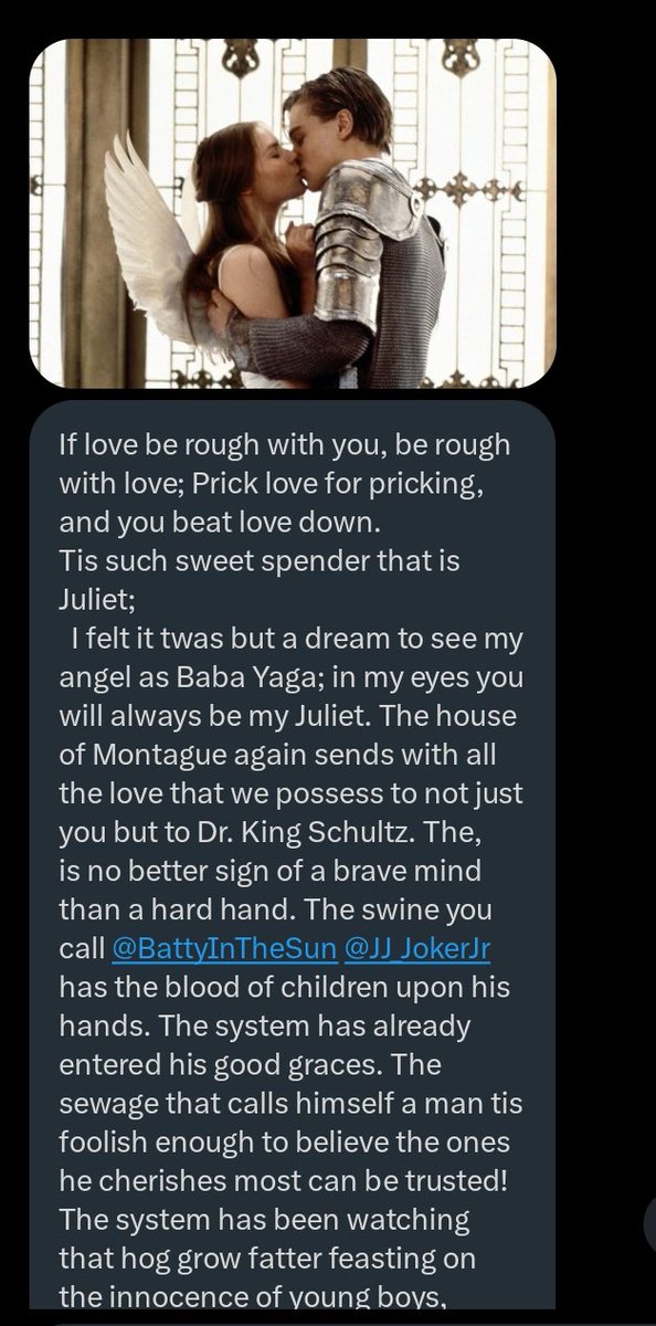 LivingDestinyRP's tweet photo. || The Assassins of Montague  asked me to share this publicly  #PedoInTheSun  And fir the record  if anyone shoots the messenger,  I'm Rasputin  hard to kill so read a book on how they got him before  you try! @jokerfreak1973
A message from the Assassins of the house of Montague+ https://t.co/BQjetRKlaB
