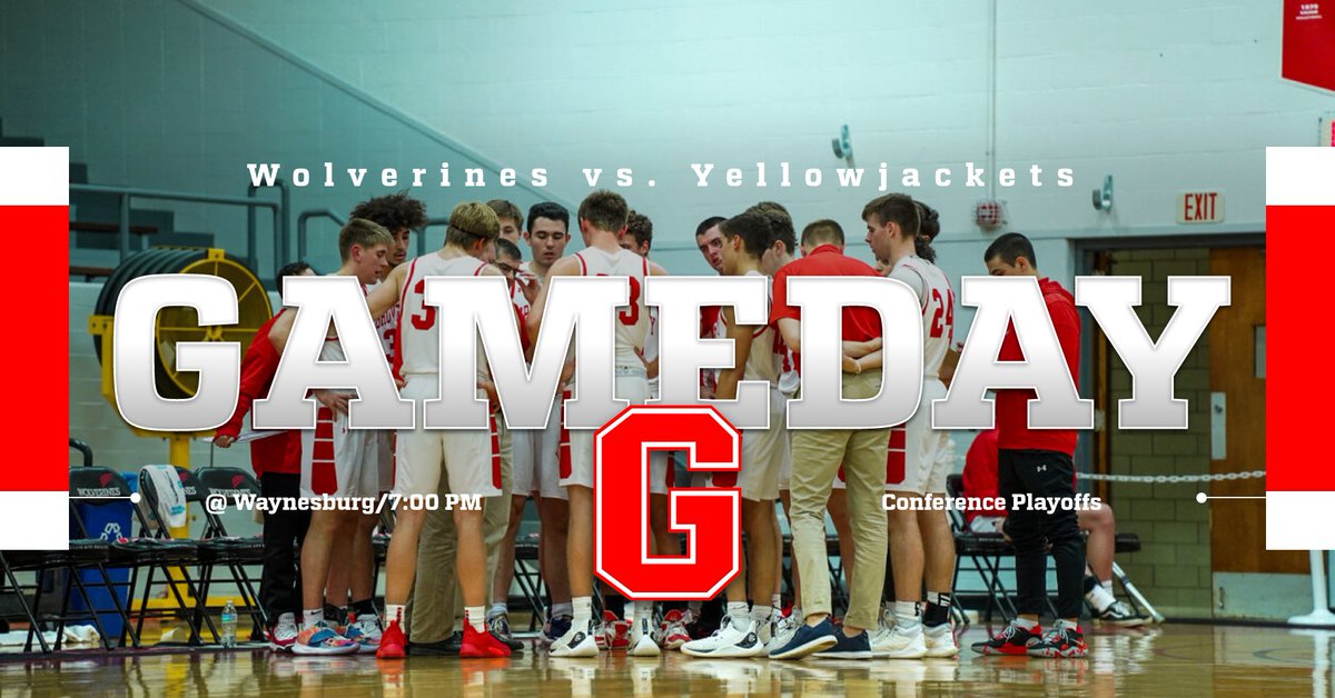 GCC_MHoops's tweet photo. Conference playoffs! #5 seed Grove City travels to #4 Waynesburg https://t.co/MMcSmIA9dV