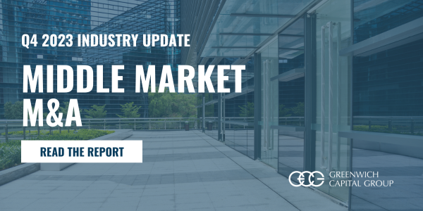 Greenwich_Cap's tweet photo. GCG’s Q4 2023 Middle Market M&amp;A Update provides an overview of the latest trends in the market, including the recent performance of select sectors and the state of the middle market M&amp;A environment. Read the full update here: https://t.co/gAamcqdr0G https://t.co/L4DbqSqshw
