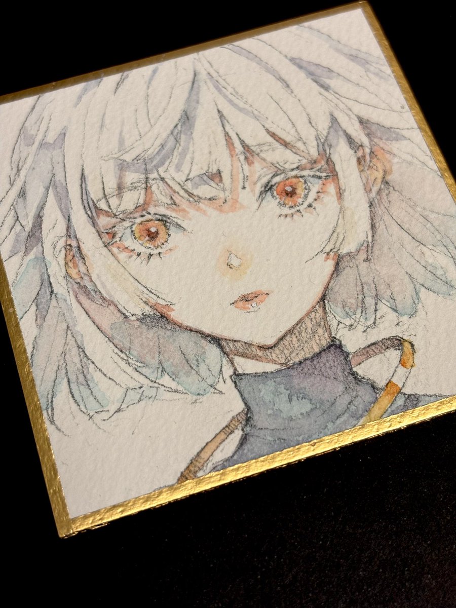 「この子もハイライト入れたら可愛くなった 」|ERIMO🍓5/5ｺﾐﾃｨｱ144-E01a・絵師100人展13のイラスト