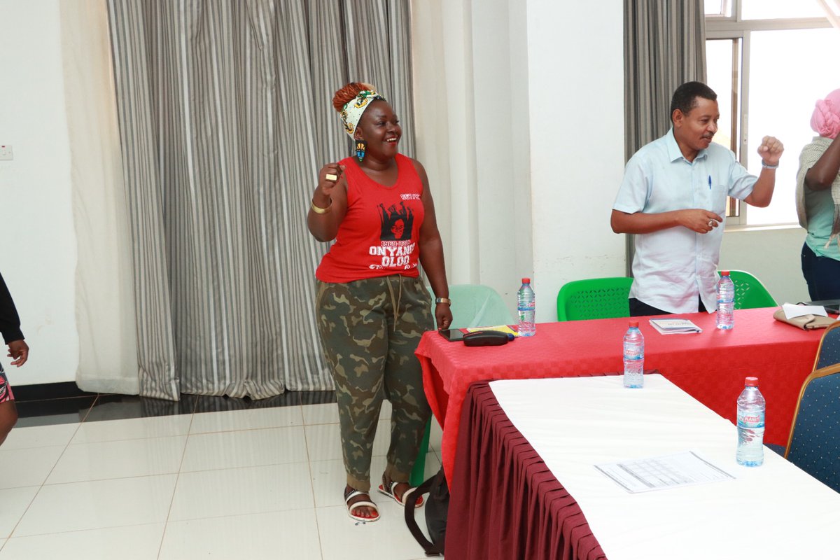 SamsonOnditi12's tweet image. #WorldSocialJusticeDay2024
#SocialJusticeNow
#NationalConvening
Celebrating World Social Justice Day with Comrades affiliated to the Social Justice Movement with representation drawn from different parts of the Country at the Don Hotel in Bondo early today !